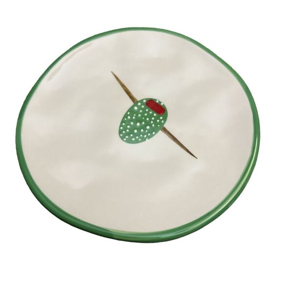 Mariposa Cocktail Plates Amy Van Aarle Appetizer Plate Martini 6” Dishes - Picture 10 of 13